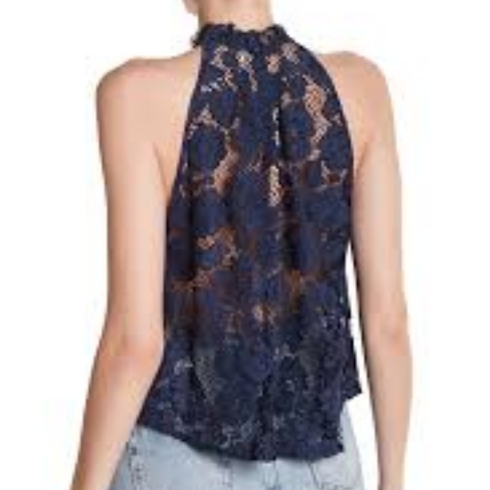 NEW Free People Sweet Meadow Dreams Lace Top - Picture 4 of 5